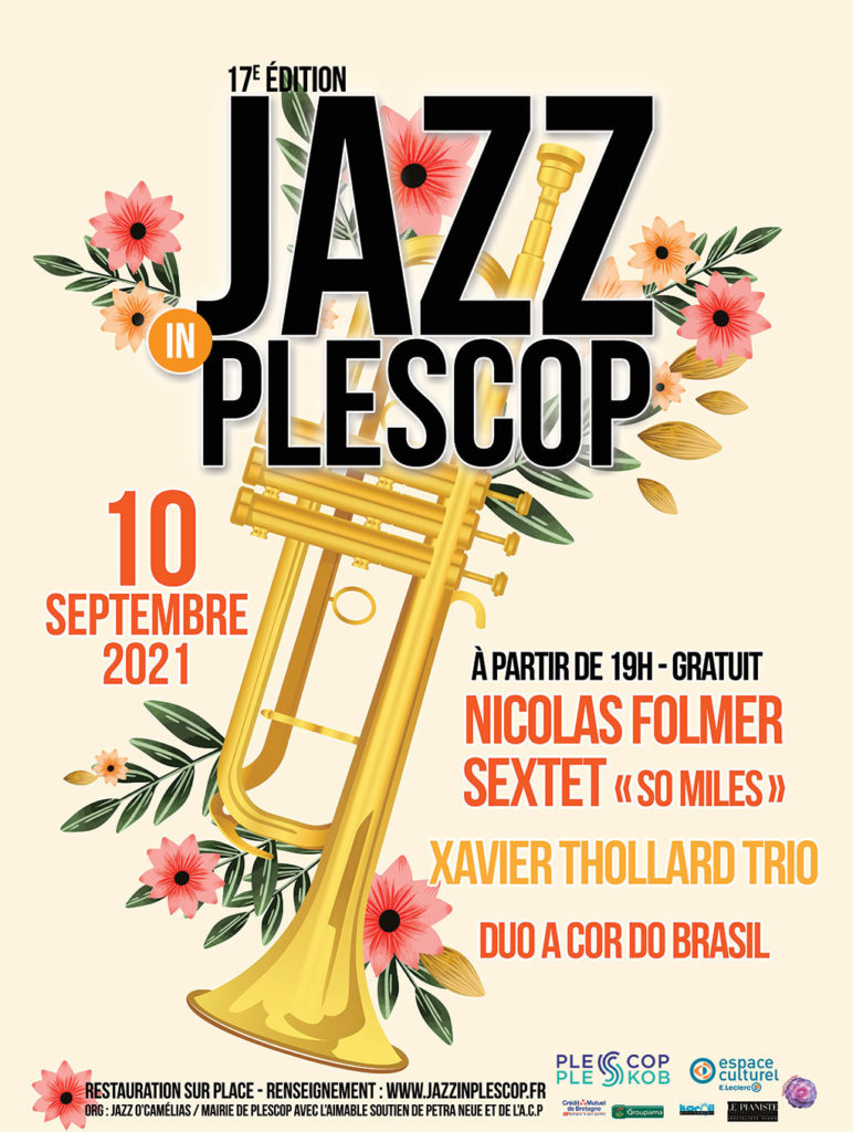 Affiche de l'édition 2021 de Jazz In Plescop